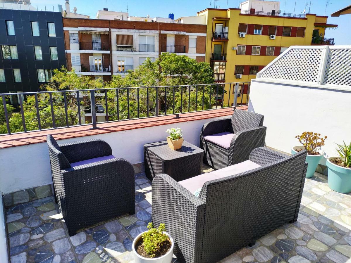 Charming Terrace - Sunny Chill Out Terrace Daire Sevilla Dış mekan fotoğraf