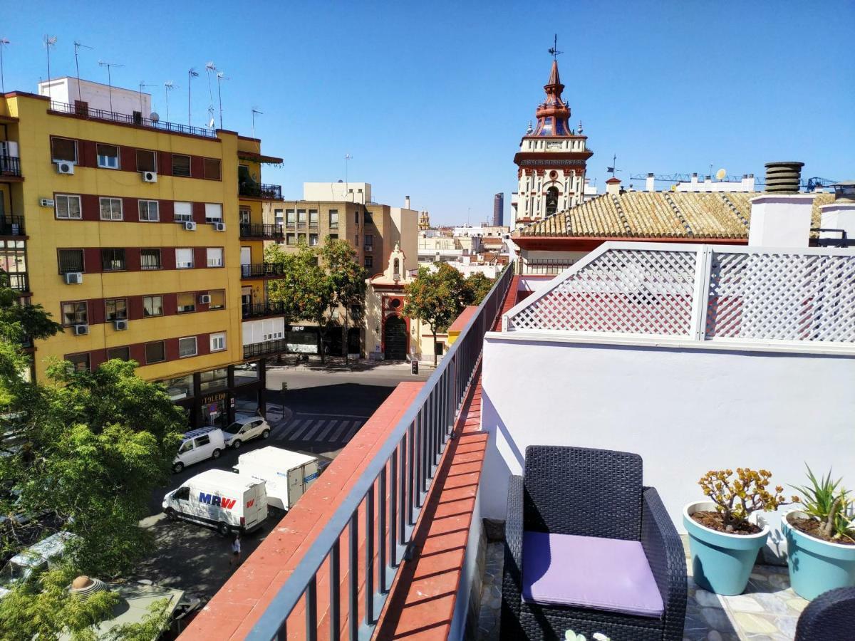 Charming Terrace - Sunny Chill Out Terrace Daire Sevilla Dış mekan fotoğraf