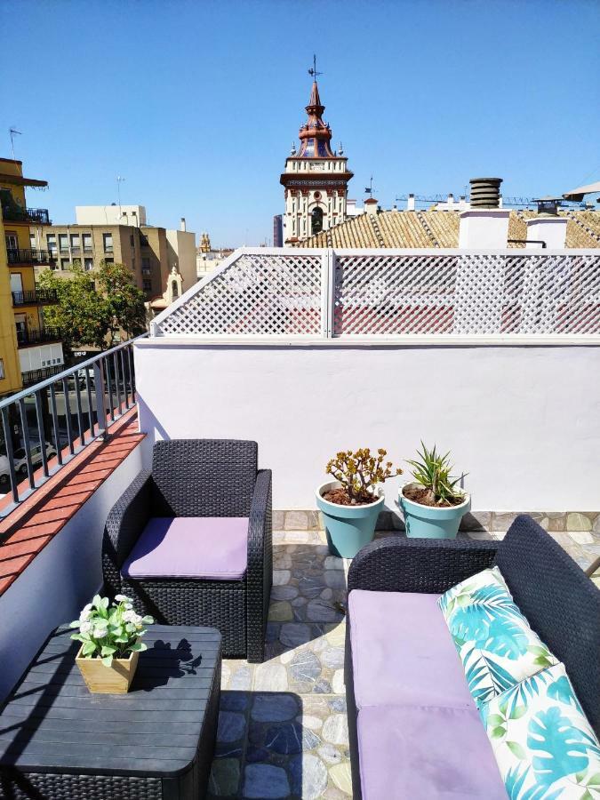 Charming Terrace - Sunny Chill Out Terrace Daire Sevilla Dış mekan fotoğraf